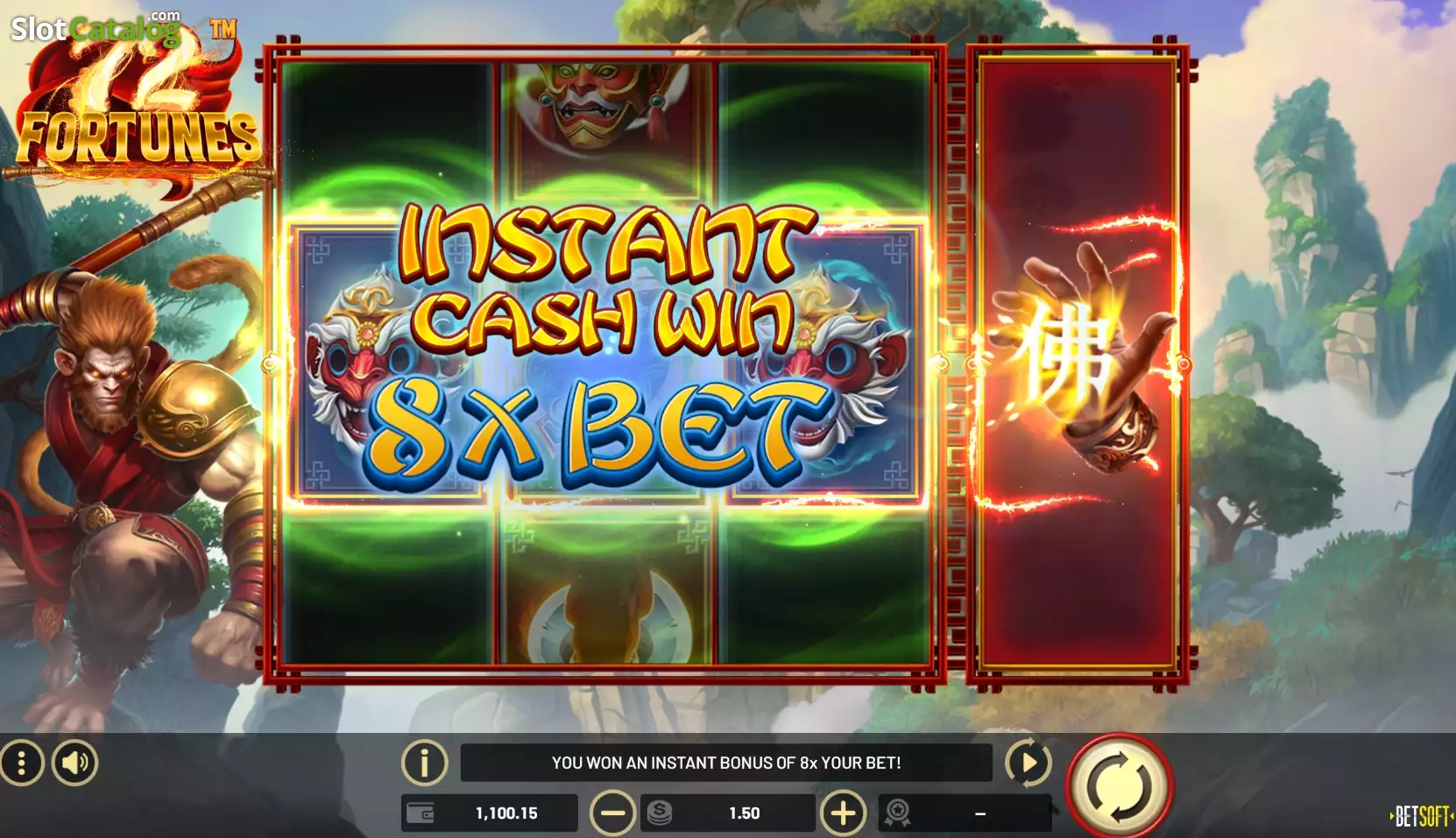 BetSoft 72 Fortunes Screenshot