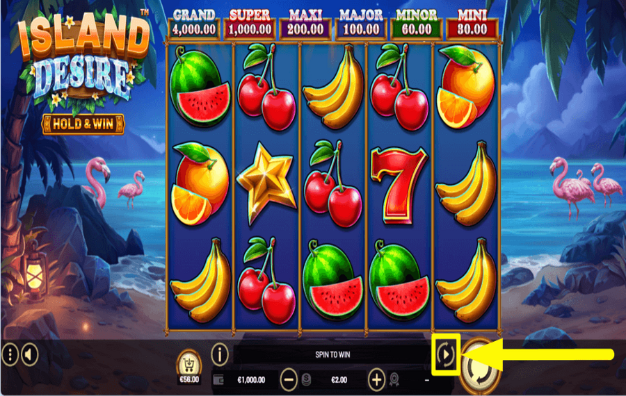 BetSoft Island Desire Screenshot